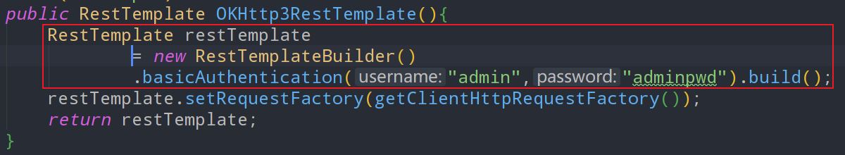 RestTemplate���ͨ��HTTP,Basic,Auth��֤ʾ������˵��